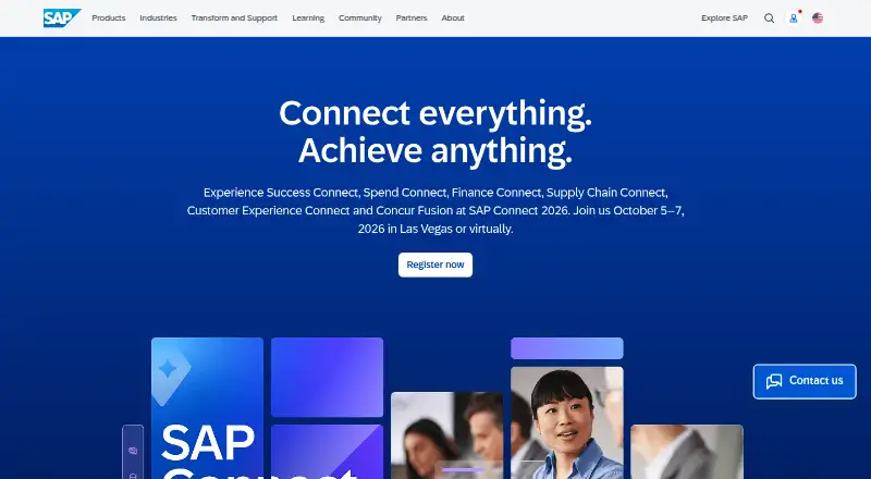 SAP Customer Checkout's website
