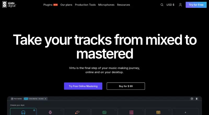 Virtu's website