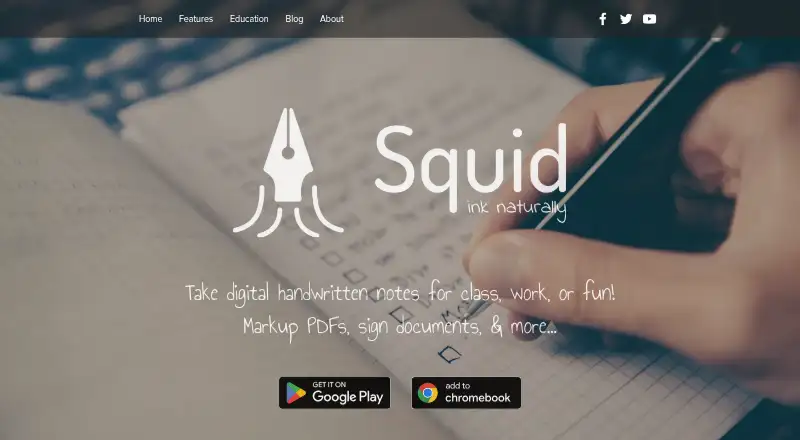 Squid's website