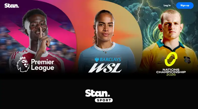 Stan Sport's website