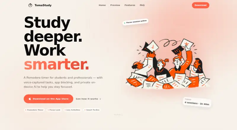 TomaStudy's website
