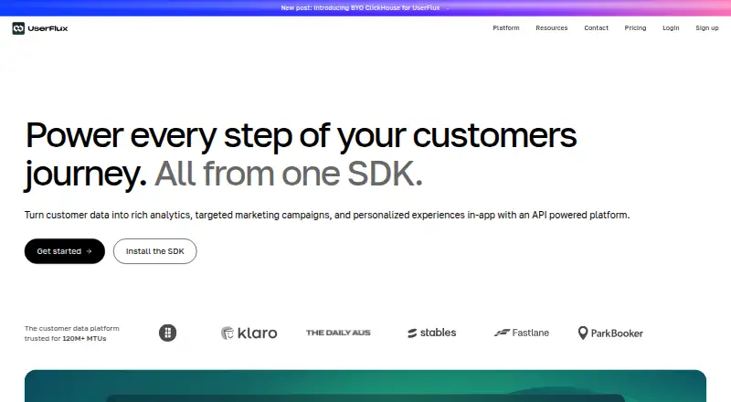 UserFlux's website