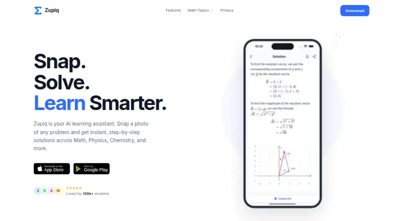 Zupiq's website