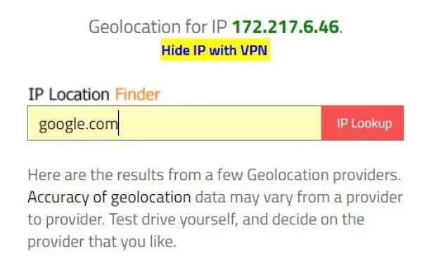 Visit using IP Address 