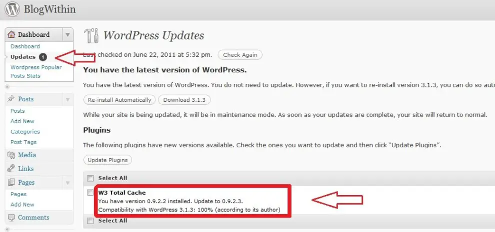 How To Update WordPress Plugins Using CPanel
