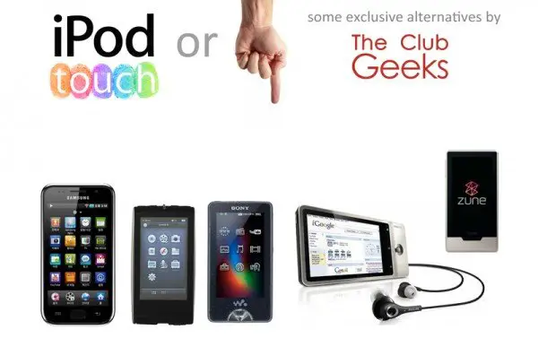 alternatives to iPod Touch