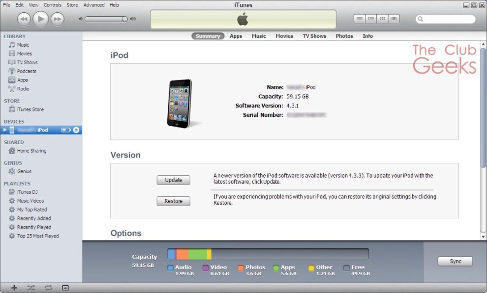 Itunes home
