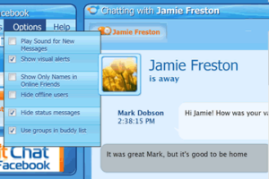 Facebook chit chat