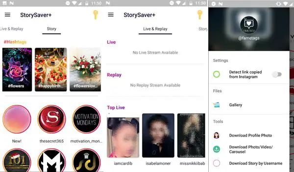 StorySaver+ app