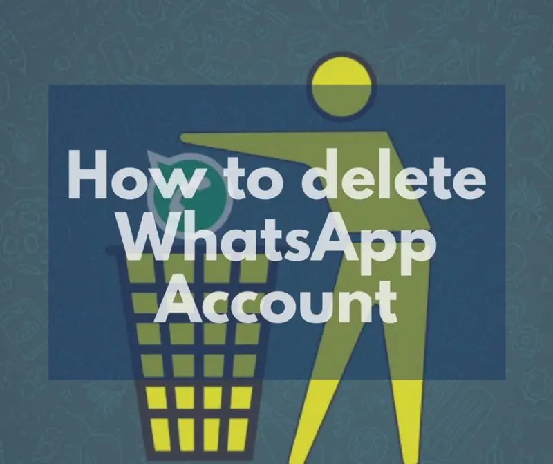 How to delete WhatsApp account