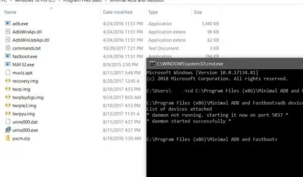 install ADB and Fastboot Kit for Android on Windows