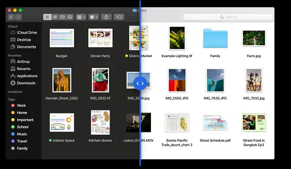 Dark mode in macOS X List of new features of macOS Mojave