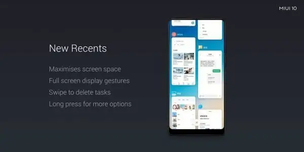 Xiaomi Phones to receive MIUI 10 update