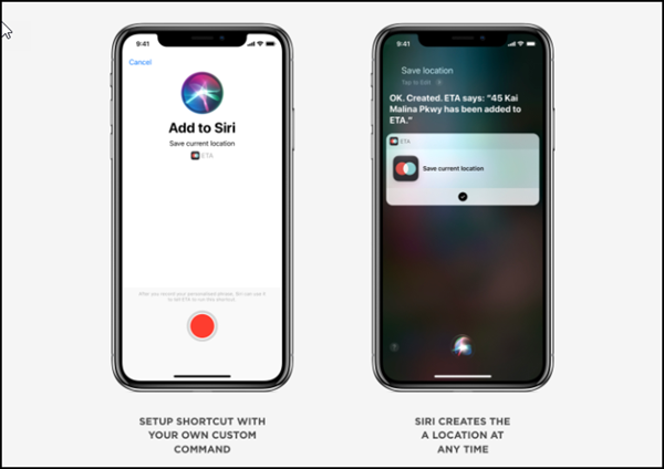 Third-Party Apps using Siri Shortcuts