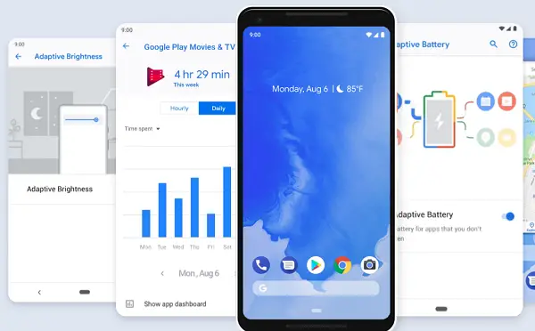Android 9.0 Pie features