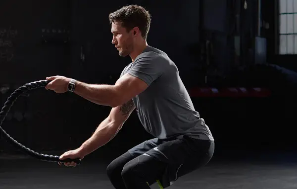 begin workout with Apple Watch