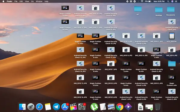 Organize Mac Desktop with Stacks