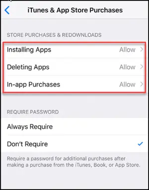 App Installation Restriction on iPhone