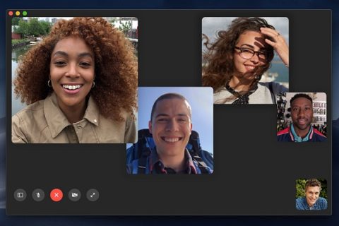 macOS Mojave Group FaceTime Call