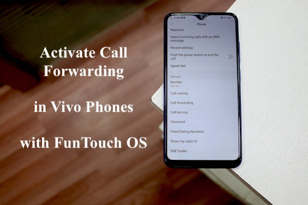 Vivo Activate call forwarding waiting