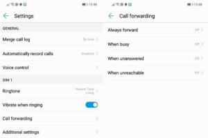 Activate call forwarding & waiting in Honor phones with EMUI