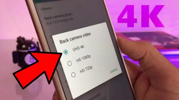 how to enable 4k recording in redmi note 6 pro
