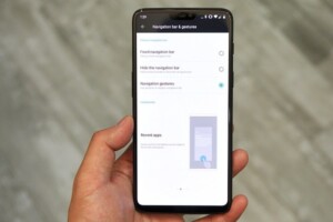 OnePlus 6T Navigation Gestures