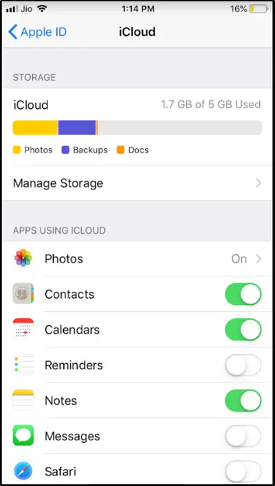 List of Apps storing data in iCloud