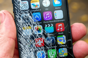 Iphone broken display