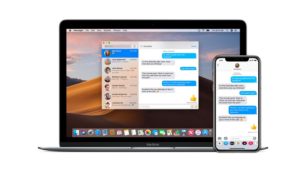 IMessage iPhone Mac
