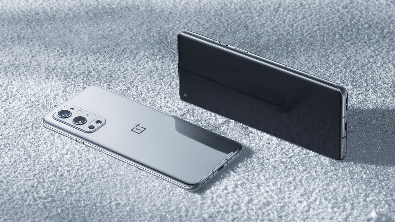 Oneplus 9 pro morning mist silver finish