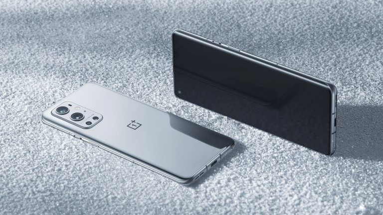 Oneplus 9 pro morning mist silver finish