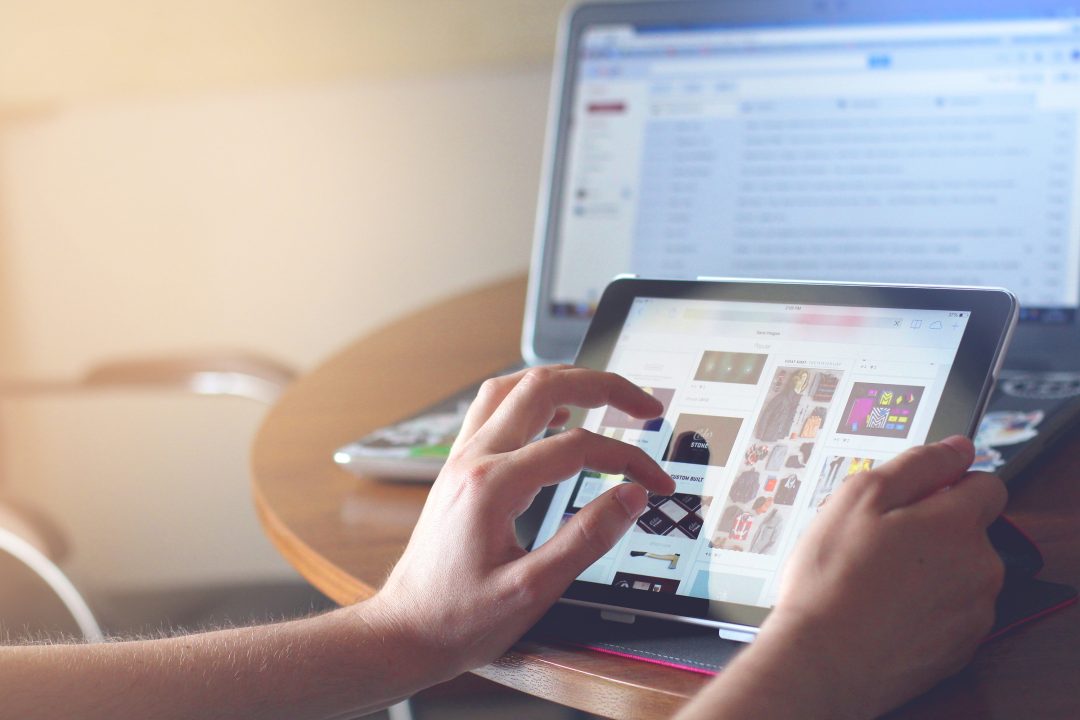 Ipad tablet technology touch