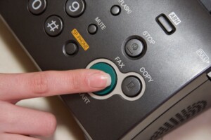 Sending the fax