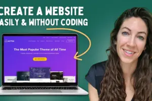 How to create a wordpress website without coding