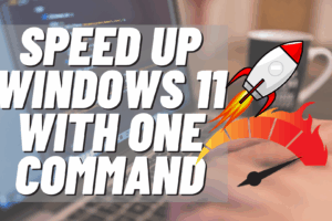 How to speed up windows 11 laptop without software