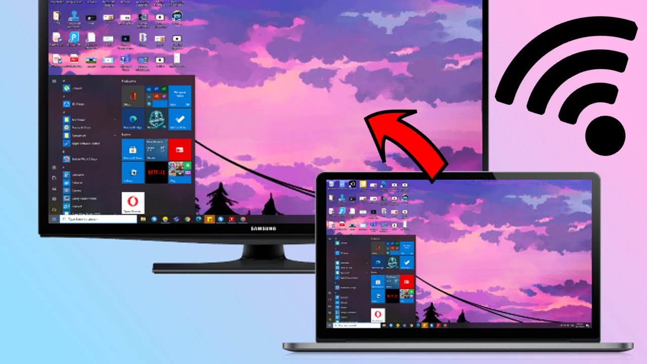 How to connect windows laptop to tv wirelessly