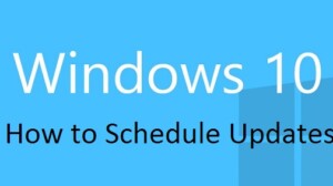How to schedule windows updates outside work hours