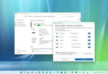 How to schedule folder backup without software in windows